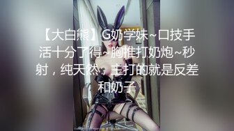 【大白熊】G奶学妹~口技手活十分了得~胸推打奶炮~秒射，纯天然，主打的就是反差和奶子