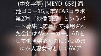 (中文字幕) [MEYD-658] 溜池ゴロー15周年YEARコラボ第2弾 「映像関係」というパート募集に応募して採用された会社はAVメーカー。ADとして働き始めたのにいつのまにか人妻女優としてAVデ