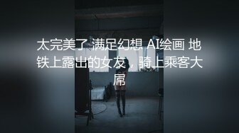 太完美了 满足幻想 AI绘画 地铁上露出的女友，骑上乘客大屌